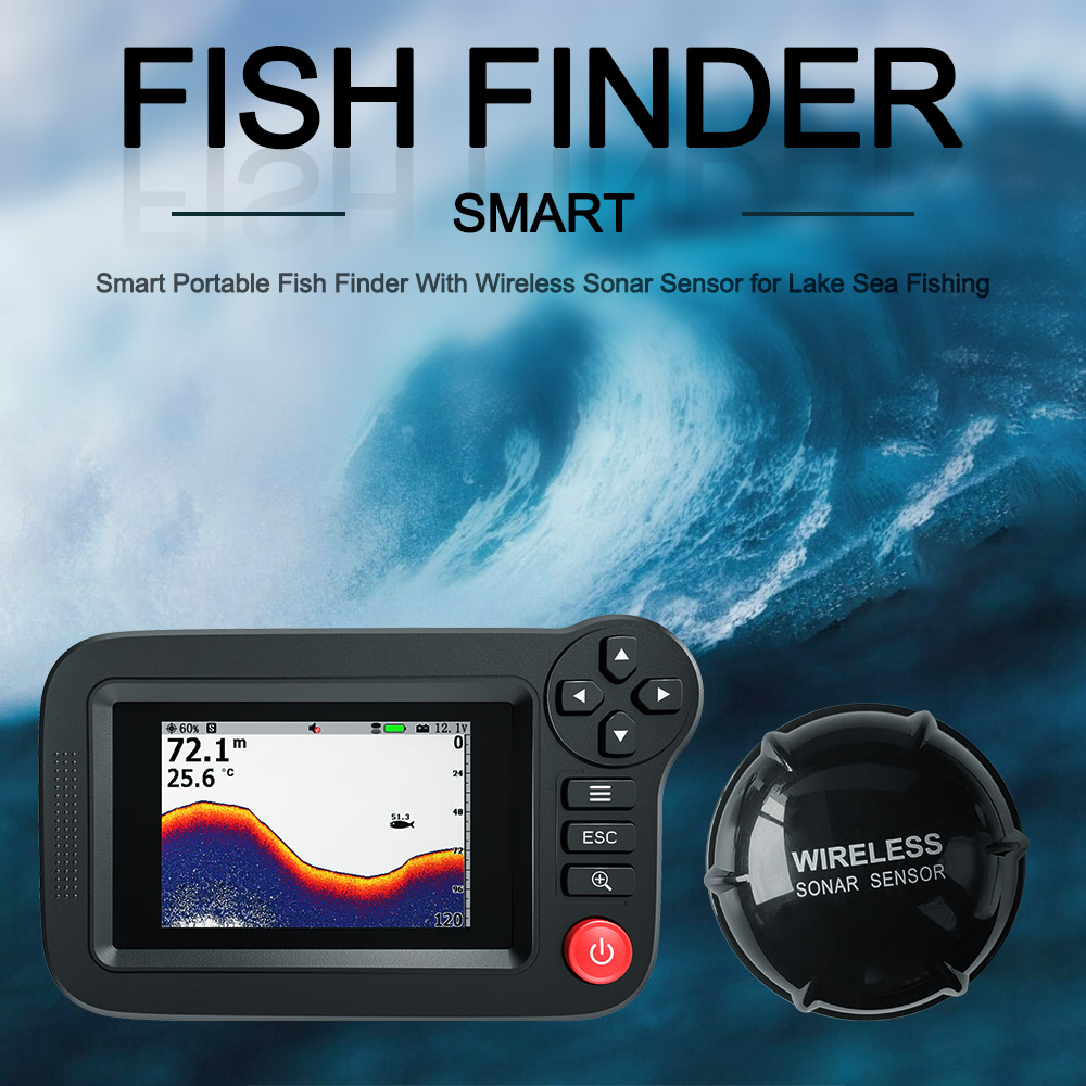 Smart Fish Finder - Portable F - đánh giá và giá Fish Finder Gps