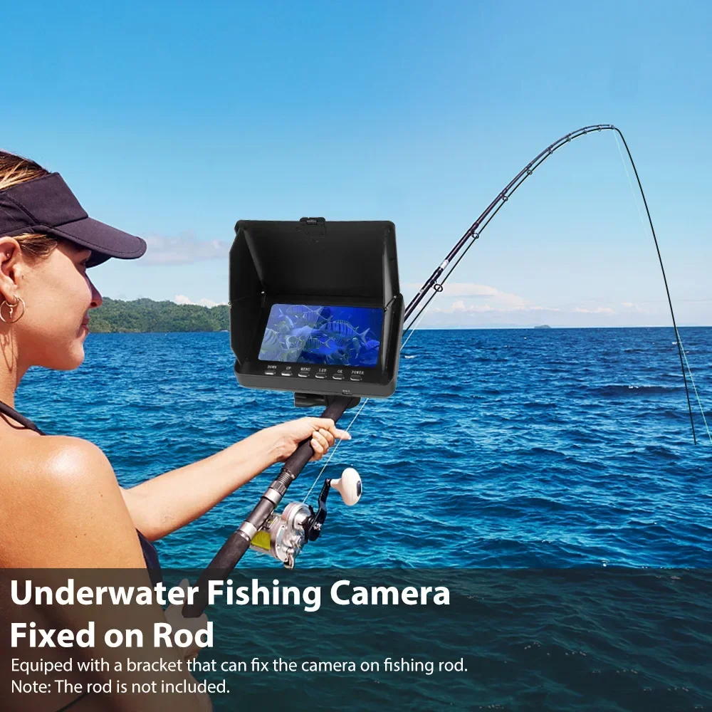 Fish Finder 5.0 Inch LCD Displ - đánh giá và giá Fish Finder Cable
