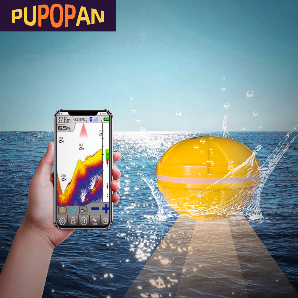 PUPOPAN 100M Brand New Smart P - đánh giá và giá Fish Finder Gps