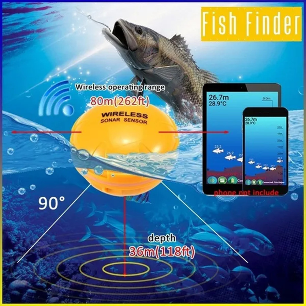 PUPOPAN 100M Brand New Smart P - đánh giá và giá Fish Finder Gps