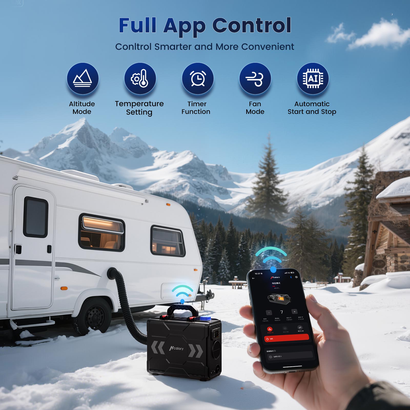 Hcalory TB2S+ 8KW Diesel Heate - đánh giá và giá Fishing Camera