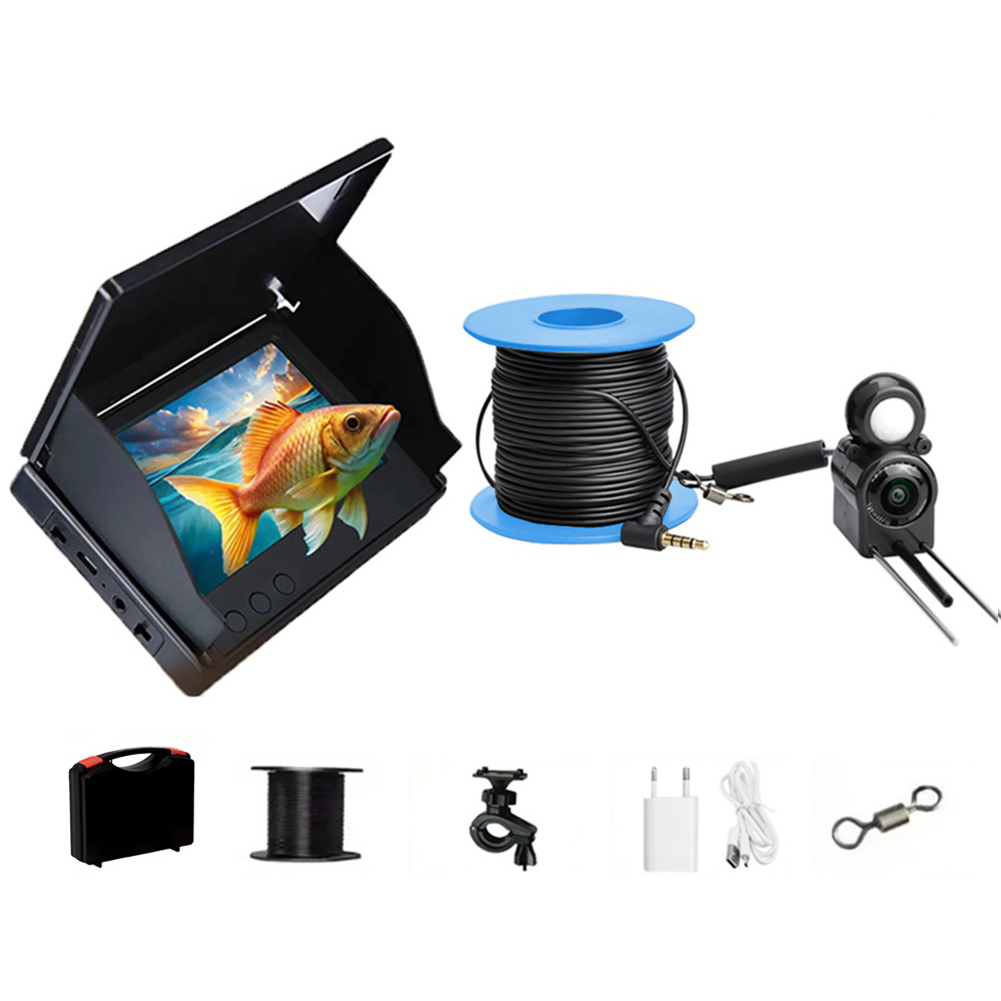 Underwater Fishing Camera 4.3  - đánh giá và giá Fish Finder Cable