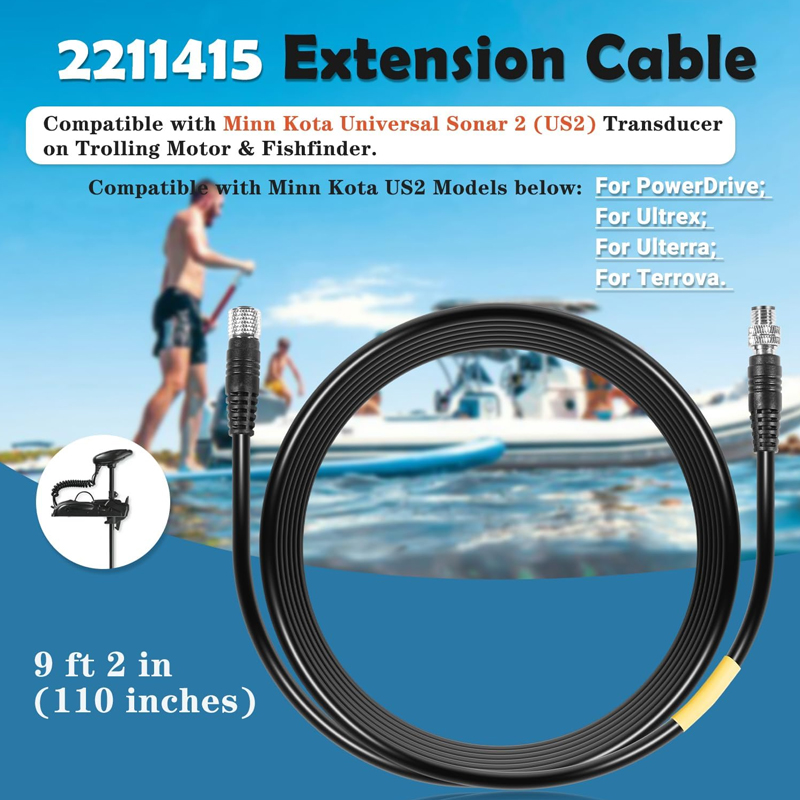 1852068 MKR-US2-8 7-Pin Adapte - đánh giá và giá Fish Finder Transducer