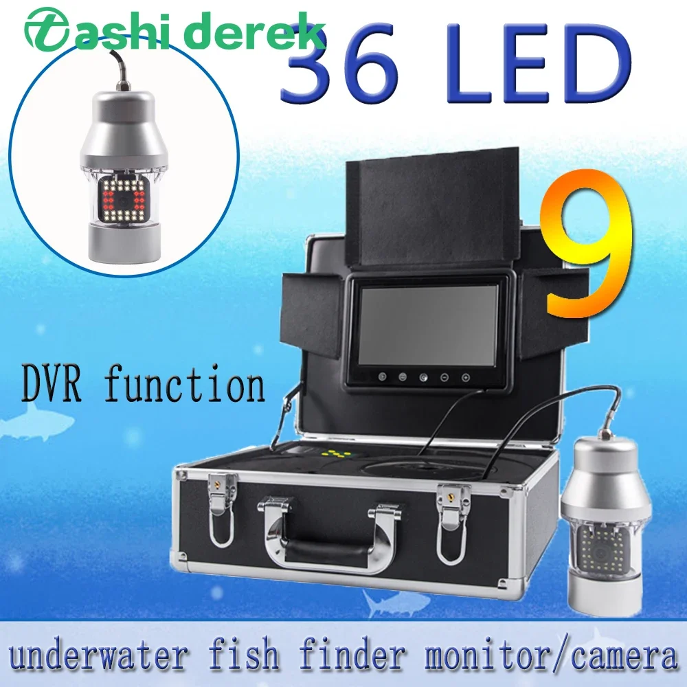 Fish finder F08A 9inch Underwa - đánh giá và giá Fishing Camera