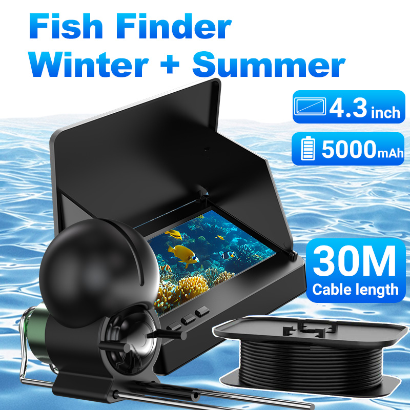 4.3 Inch Ice Fishing Camera Fi - đánh giá và giá Fish Finder Cable