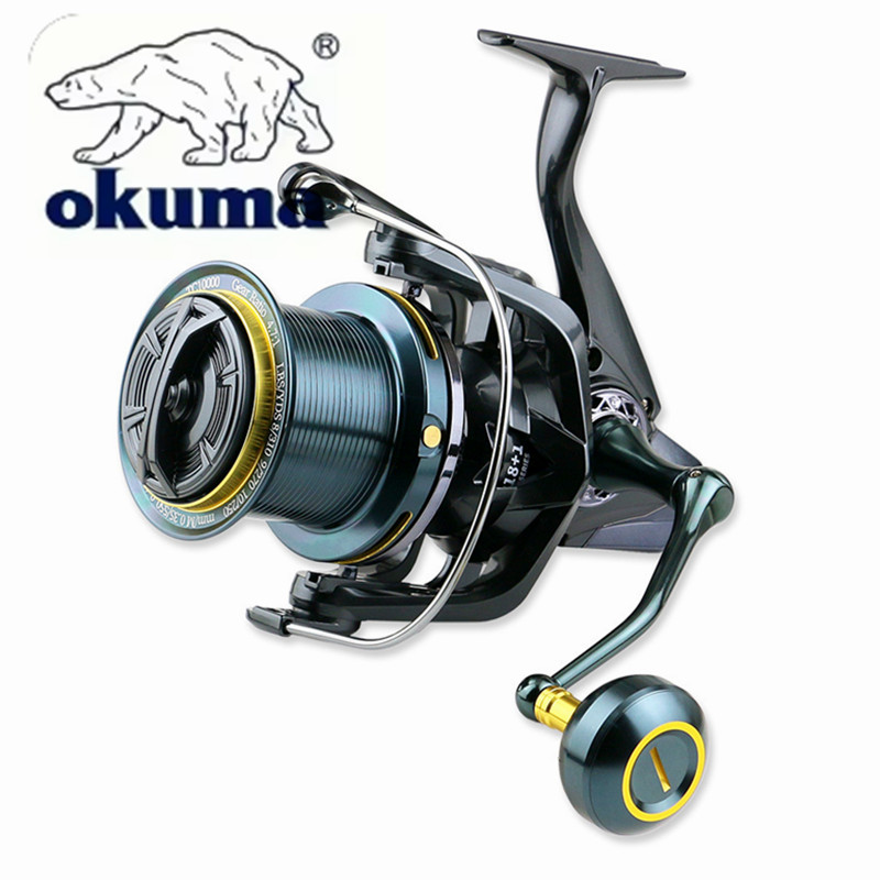 OKUMA Fishing Reel 9000-14000  - đánh giá và giá Daiwa Reel Bg