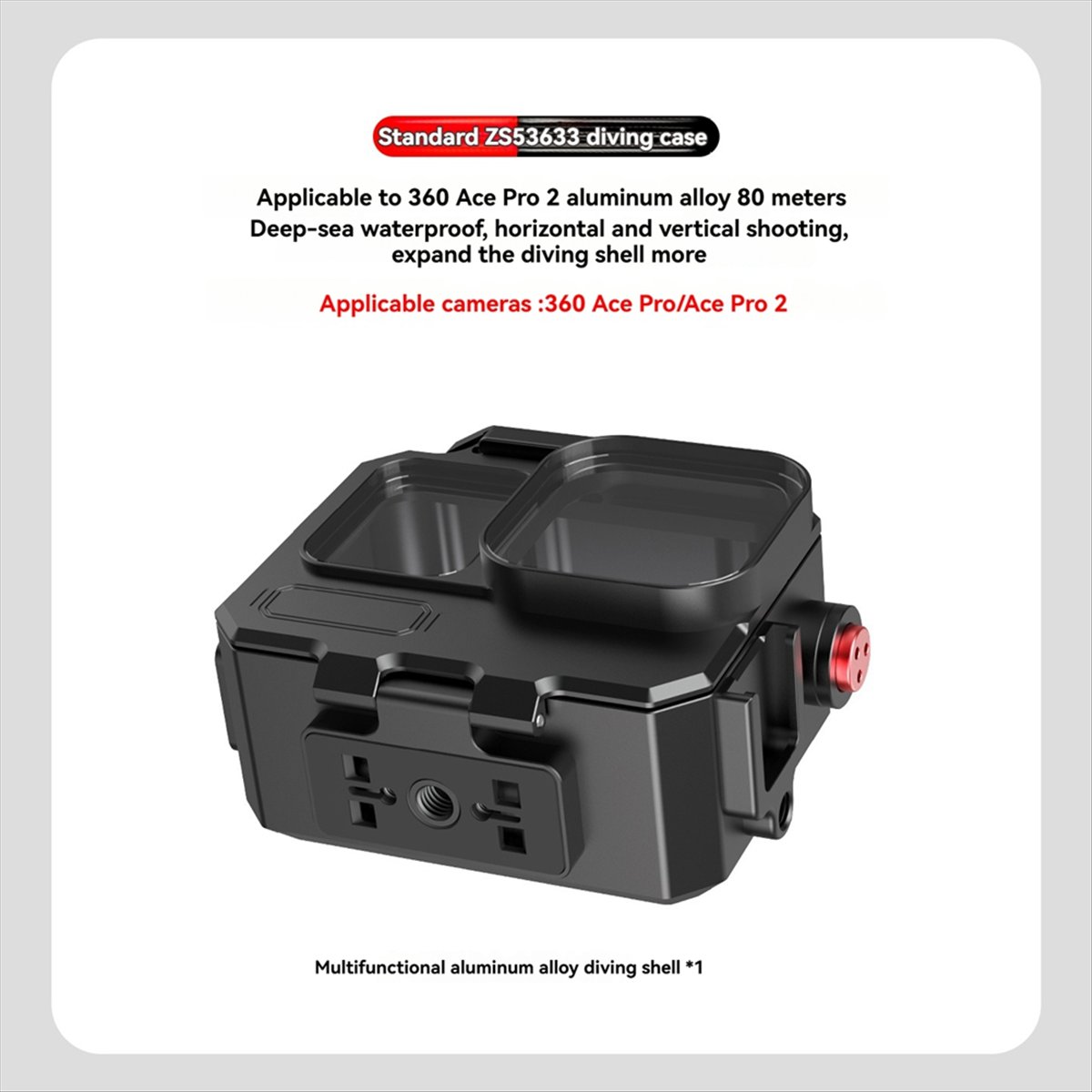 M05K 263FT/80M Waterproof Case - đánh giá và giá Underwater Camera