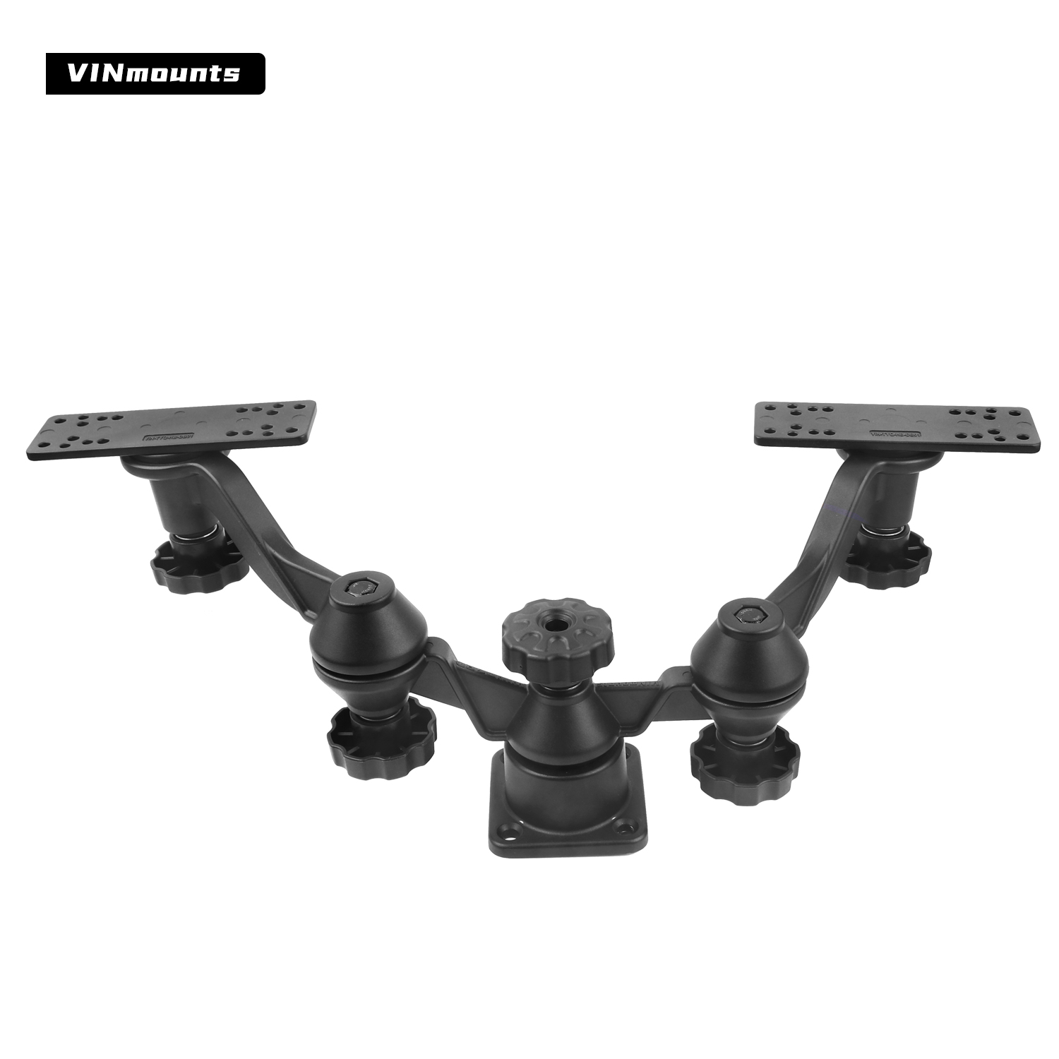 Horizontal boom dual-arm fishf - đánh giá và giá Fish Finder