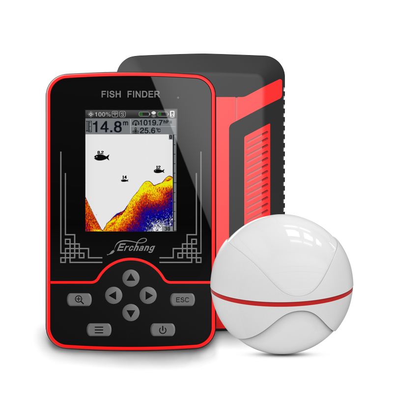 Erchang F13 Wireless Sounder F - đánh giá và giá Fish Finder Gps